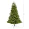7ft. Pre-Lit New Haven Spruce Artificial Christmas Tree, Clear LED Lights